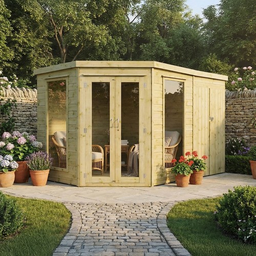 Corner summerhouse - 11, x