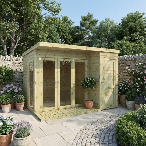 Wooden garden room - x,
